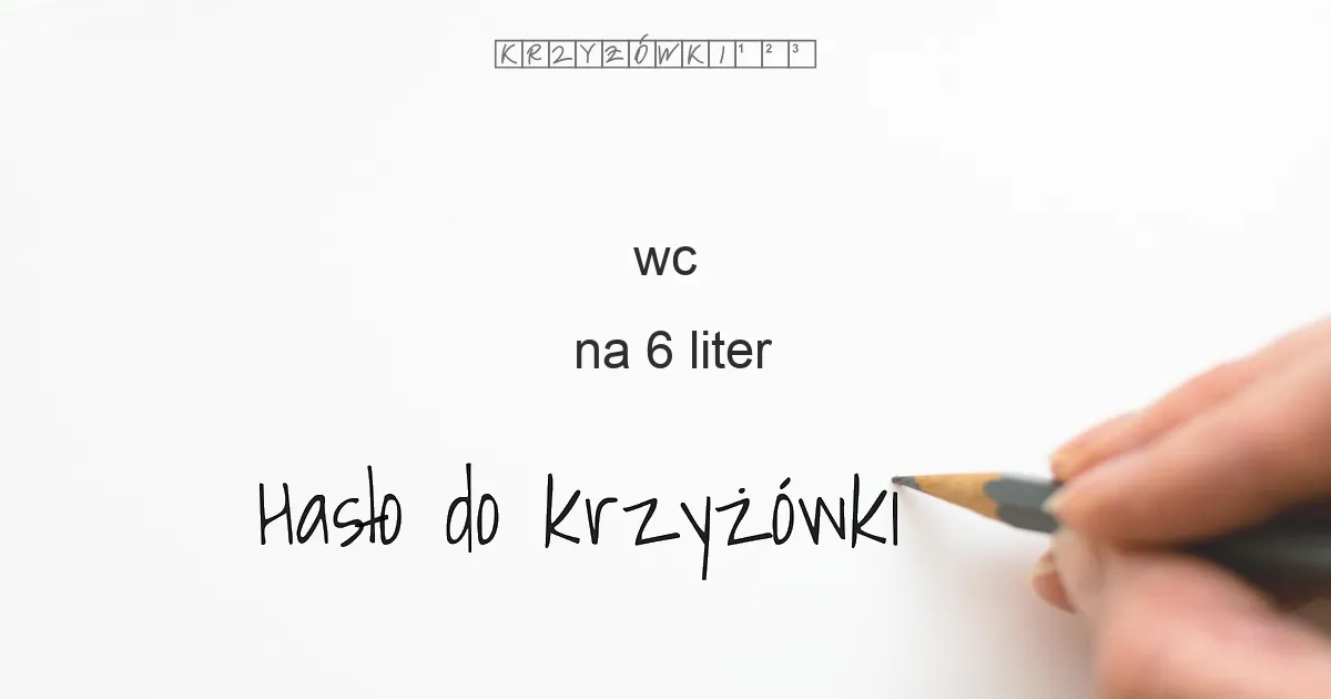 wc - krzyżówka